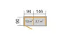 Brennholzlager 663 mit Geräteraum B x T x H 254 x 96 x 193 Produktbild-Vorschau 3