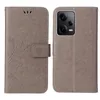 A product shot of a phone case, shown open and closed. Produktbild-Vorschau