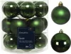18er Set Weihnachtskugeln aus Glas 4cm grün Produktbild-Vorschau 2