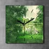 Coloray Uhr auf Leinwand 30x30 cm Wand Uhr Dekoration Produktbild-Vorschau 2