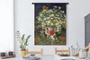 MuchoWow® Wandteppich Wandbehang Blumenstrauß in einer Vase Produktbild-Vorschau 3