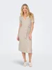 ONLY Hemdkleid mit Gürtel und V-Ausschnitt, kurzärmlig Produktbild-Vorschau 11