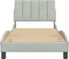 VidaXL 3207825, Šedá, 95 cm, 2,18 m, 74,5 cm, 900 x 2000 Náhľad obrázku produktu 4