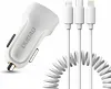 Dudao Set Rychlá nabíječka do auta 2x Usb 2,4A + Usb kabel Náhled obrázku produktu 2