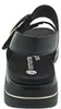 Remonte - Sandales pour femmes, couleur noire, style Voir les images du produit 12
