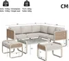 MERAX Gartenlounge-Set (Sitzgruppe Balkonmöbel mit Produktbild-Vorschau 7