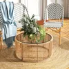 Outsunny Beistelltisch aus Polyrattan Kaffeetisch mit Produktbild-Vorschau 8