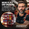 MONZANA® Eckregal Schwerlastregal 180x70x40cm 875 kg 5 Produktbild-Vorschau 6
