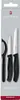 Victorinox 6.7113.31 Gemüsemesser, schwarz, 3-teilig (1 Produktbild-Vorschau 1
