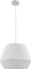 Lindby Hängeleuchte Vitore, Ø 40 cm, Textil, weiß Produktbild-Vorschau 1