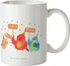 Mr. & Mrs. Panda Kaffeebecher 30. Geburtstag Happy Bird Day Produktbild-Vorschau 1