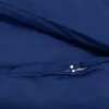 vidaXL Set di biancheria da letto blu navy 140x200 cm Anteprima dell’immagine prodotto 9