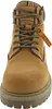 A close-up front view of a brown boot. Produktbild-Vorschau