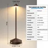4er Kabellose Dimmbare LED Tischleuchte, Wiederaufladbar Produktbild-Vorschau 4