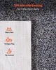 VEVOR Kuscheliger Kurzflor Teppich 3048x2438 mm, 20 mm Produktbild-Vorschau 6