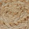 vidaXL Tapis tressé jute 120 cm Rond Voir les images du produit 1