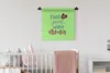 MuchoWow® Wandteppich Wandbehang Essen ist gut, Wein ist Produktbild-Vorschau 2