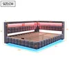 Flieks Hydraulisches Schlafsofa 140x200cm mit Stauraum, Produktbild-Vorschau 5
