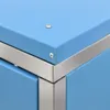 vidaXL Pojemnik na odpady na 1 pojemnik 69x77,5x115 cm stal Podgląd zdjęcia produktu 18