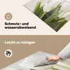 KitchenYeah© Herdabdeckplatte Bild von mehreren Tulpen , Produktbild-Vorschau 2