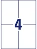 Avery Zweckform Porte-cartes 4834 148x105mm 10pc Voir les images du produit 18