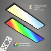 LED Panel Dimmbar Fernbedienung Farbwechsel CCT 24W schwarz Produktbild-Vorschau 2