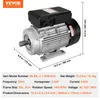 VEVOR 1,5 kW elektromotor 1400 ot/min, AC 220240 V 9,85 A, Náhled obrázku produktu 7