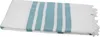 Saunatuch Hamamtuch XL | 95x210 cm | Fisch Style petrolgrün Produktbild-Vorschau 1