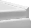 A close-up view of a white corner of a bathtub trim or similar product. Anteprima dell’immagine prodotto