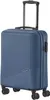 A blue carry-on suitcase with four wheels and a retractable handle, shown against a white background. Náhľad obrázku produktu