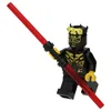 A LEGO minifigure of Savage Opress holding a red lightsaber, shown against a white background. Podgląd zdjęcia produktu