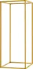 A tall, rectangular, gold metal frame stand against a white background. Produktbild-Vorschau