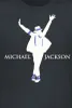 Michael Jackson T-Shirt Herren Sketch schwarz Band-Merch, Produktbild-Vorschau 2
