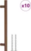 vidaXL Möbelgriffe 10 Stk. Bronzen 160 mm Edelstahl Produktbild-Vorschau 1