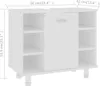 vidaXL Armadietto da bagno bianco 60x32x53,5 cm Materiale a Anteprima dell’immagine prodotto 8