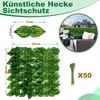 Yakimz Sichtschutzhecke Windschutz 1*3M Efeu Sichtschutz Produktbild-Vorschau 2