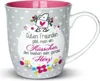 sheepworld Tasse "Guten Freunden gibt man ein Küsschen, den Produktbild-Vorschau 1