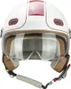 Jet Helm CGM 191V PIX VINTAGE Weißer Bordeaux Geformtes Produktbild-Vorschau 4