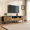 Merax TV-kast met lades en deuren, TV-meubel met een Productafbeelding-voorbeeld 4