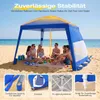 Sekey Strandmuschel Pop Up 240 x 240 cm für 4 Personen mit Produktbild-Vorschau 7