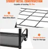 Close-up views of a metal storage rack, highlighting its construction and features. Anteprima dell’immagine prodotto