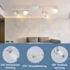 ZMH LED Deckenlampe 4 Flammig GU10  Deckenlampe Produktbild-Vorschau 2