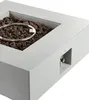 BELIANI Ohniště Světle šedá 88 x 88 x 32 cm GRC beton Náhled obrázku produktu 7
