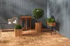 1qm Holzfliesen Balkonfliesen Holz Fliesen 30x30 cm - Produktbild-Vorschau 4