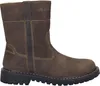 A single brown boot is shown against a white background. Podgląd zdjęcia produktu