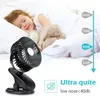 Tischventilator, Mini Clip Ventilator, 360° drehbarer Produktbild-Vorschau 6