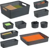 Set di 10 divisori per cassetti Relaxdays, inserti per Anteprima dell’immagine prodotto 6