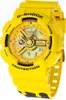 A close-up studio shot of a yellow G-Shock watch. Produktbild-Vorschau