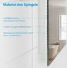 Lustro łazienkowe Heilmetz 60x80cm Lustro z oświetleniem Podgląd zdjęcia produktu 5