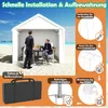 UISEBRT 3x4m Premium Party Tent Pavilion with side parts, Voir les images du produit 3